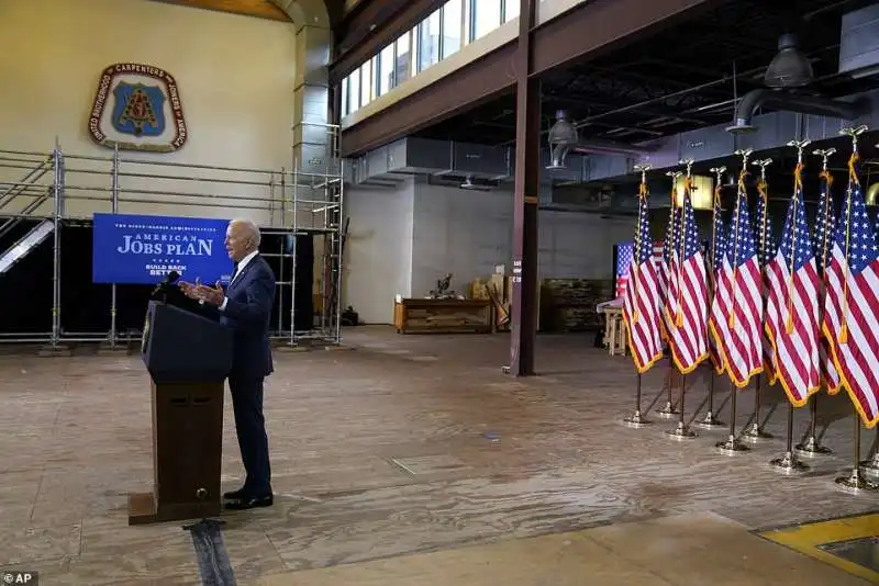 pittsburgh, joe biden presenta l american jobs plan