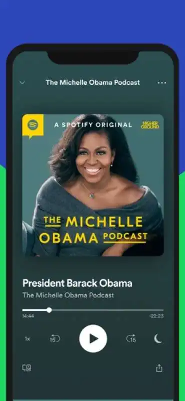 PODCAST SPOTIFY MICHELLE OBAMA