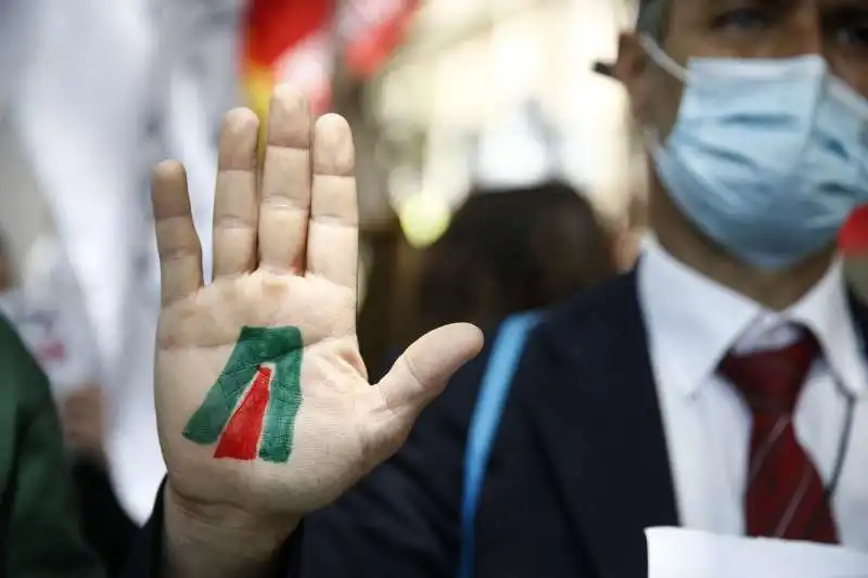 protesta dei dipendenti alitalia 2