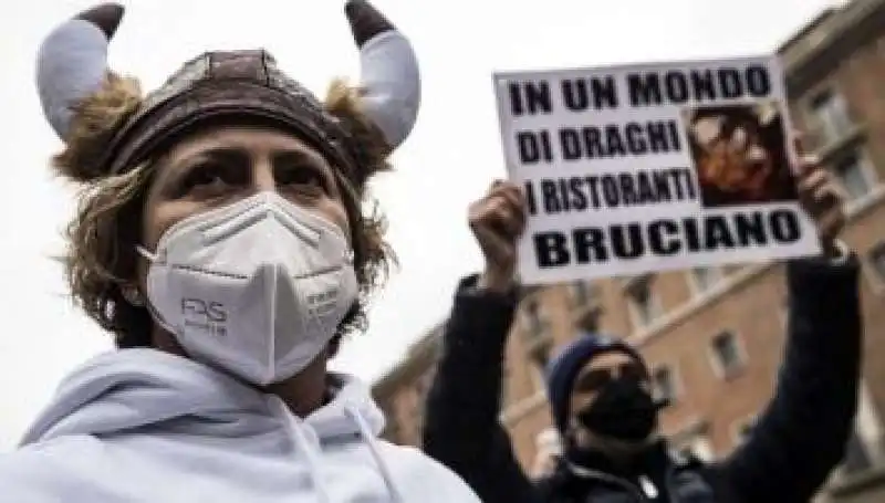 protesta ristoratori