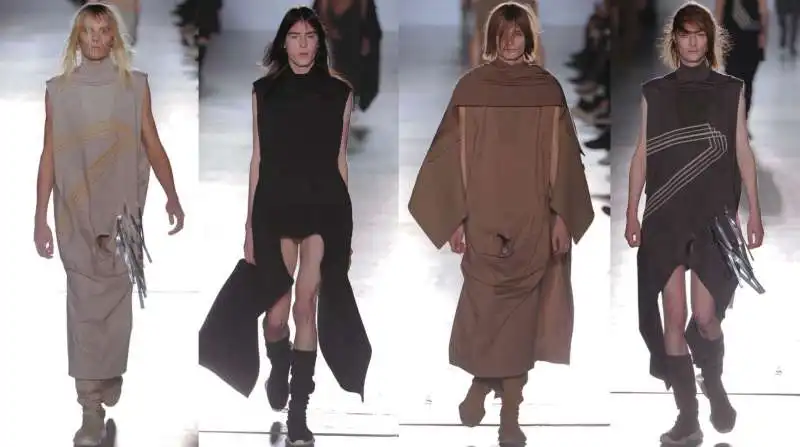 rick owens sfilata del 2015 1