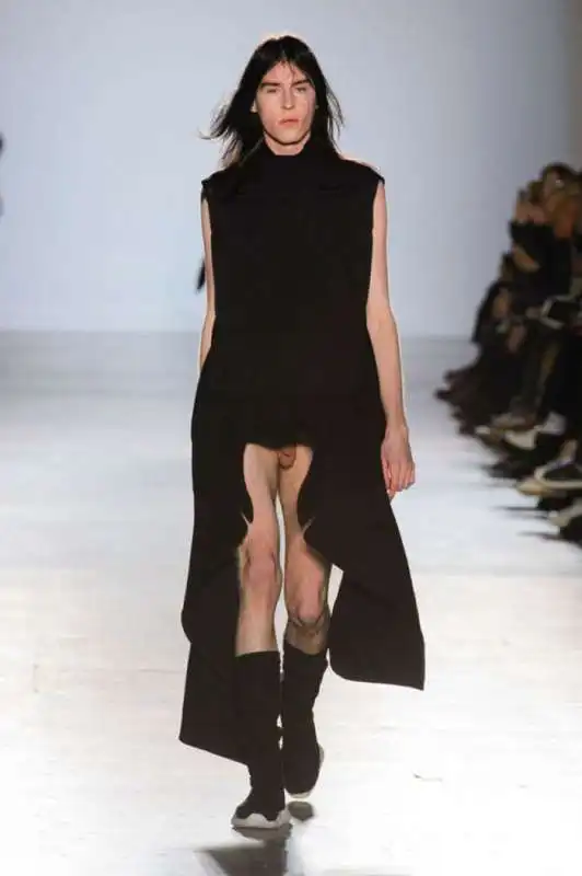 rick owens sfilata del 2015