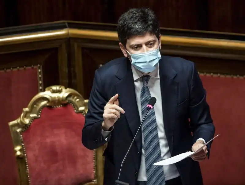 roberto speranza al senato