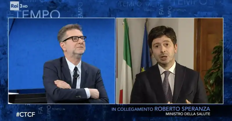 ROBERTO SPERANZA OSPITE DI FABIO FAZIO