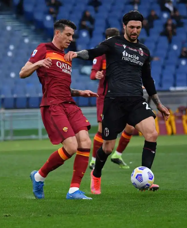 roma vs bologna foto mezzelani gmt011