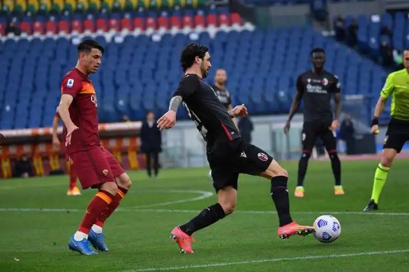 roma vs bologna foto mezzelani gmt012