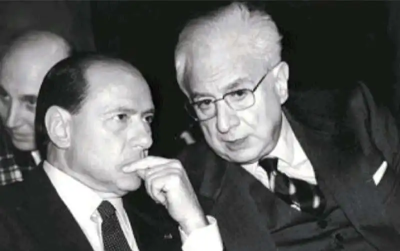 SILVIO BERLUSCONI E FRANCESCO COSSIGA