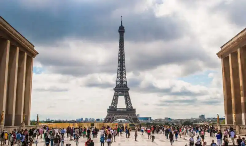 Turisti a Parigi