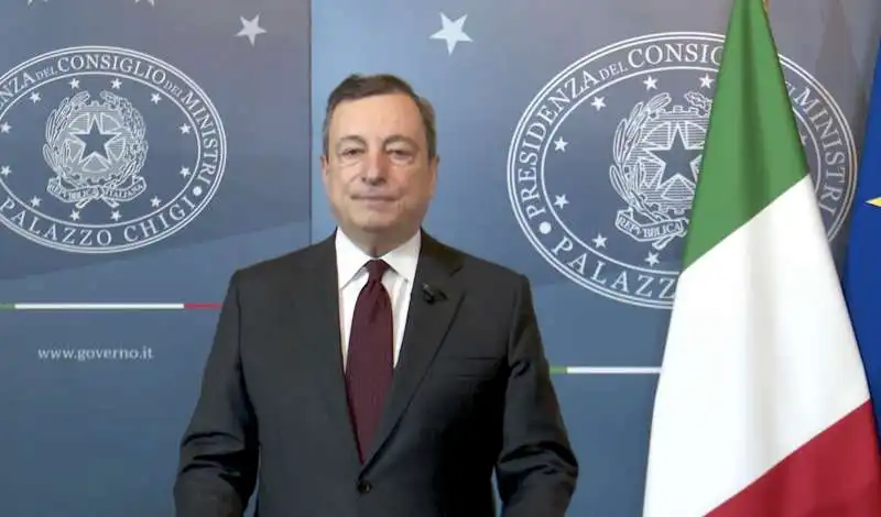 VIDEOMESSAGGIO DI MARIO DRAGHI PER IL GLOBAL HEALTH SUMMIT