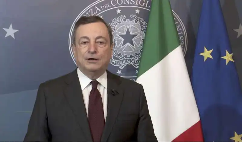 VIDEOMESSAGGIO DI MARIO DRAGHI PER IL GLOBAL HEALTH SUMMIT