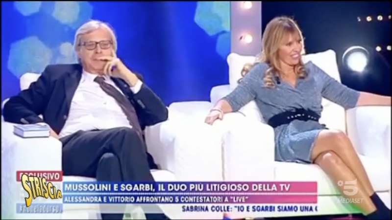 vittorio sgarbi e alessandra mussolini 18