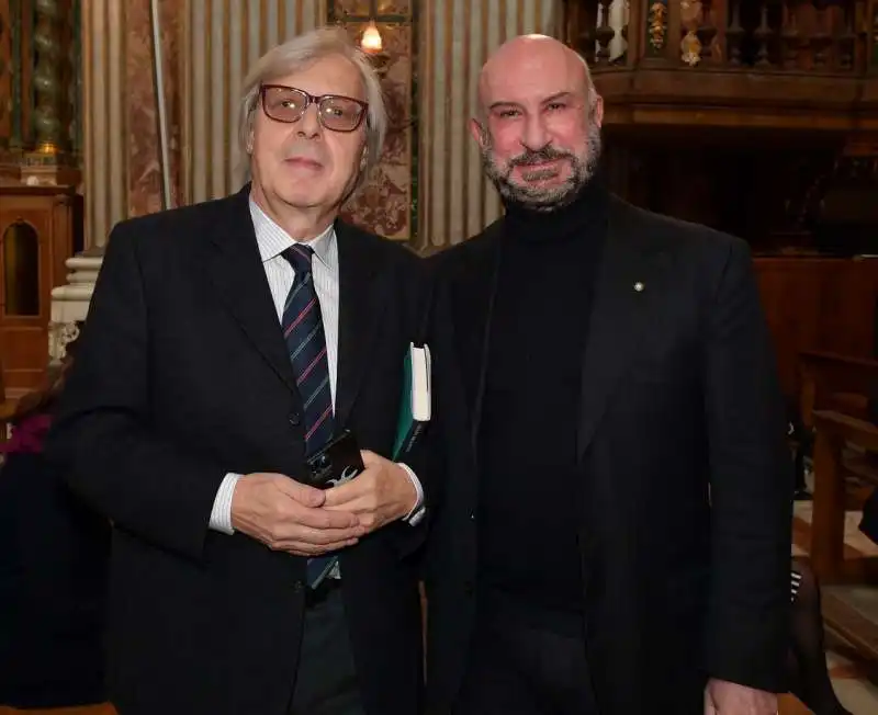 vittorio sgarbi  sebastiano lo monaco  foto di bacco (3)