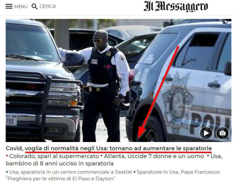 Voglia di normalita secondo Il Messaggero