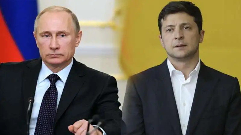 volodymyr zelensky e vladimir putin 2