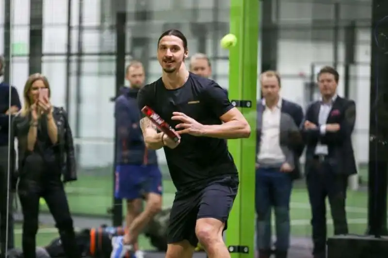 zlatan ibrahimovic padel 