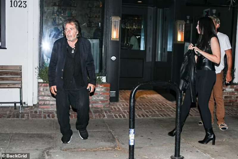 Al Pacino da Felix con Noor Alfallah 10