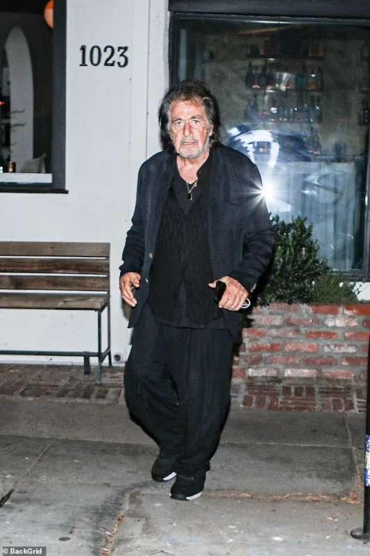 Al Pacino da Felix con Noor Alfallah 7