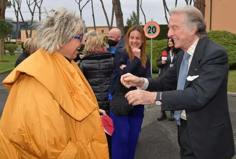 alda fendi la figlia alessia e luca cordero di montezemolo  foto di bacco