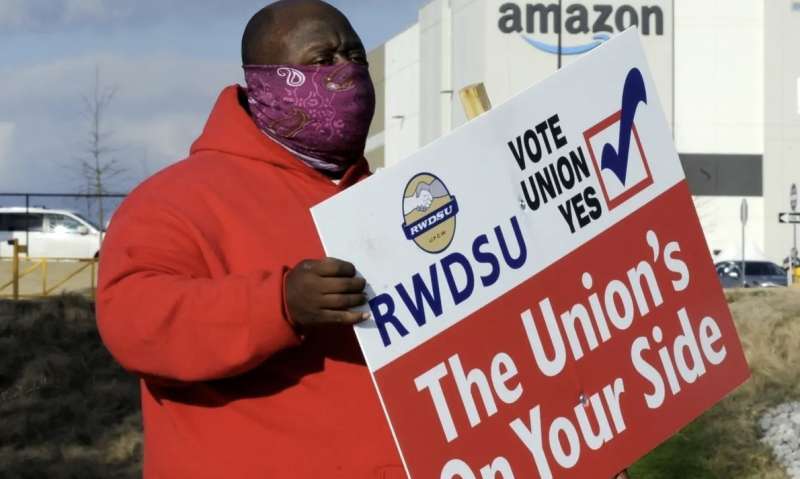 amazon labor union