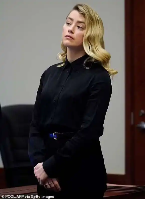 Amber Heard in tribunale in Virginia