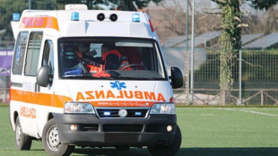 ambulanza in campo