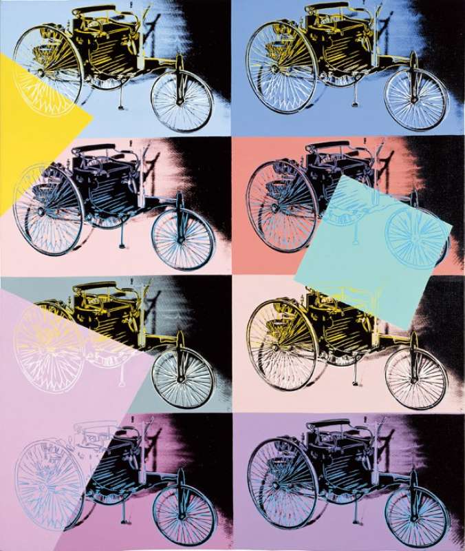 andy warhol benz patent motorwagen 2