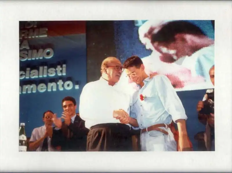 bettino craxi e luca josi