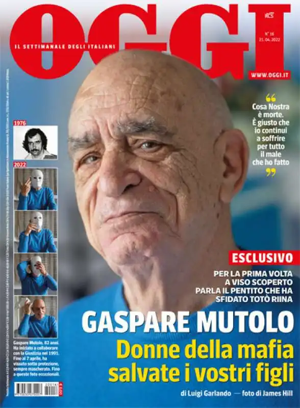 COPERTINA DI OGGI SU MUTOLO