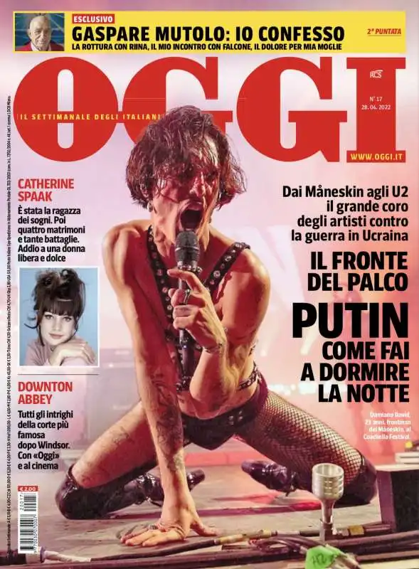 COPERTINA OGGI 21-28 APRILE 2022