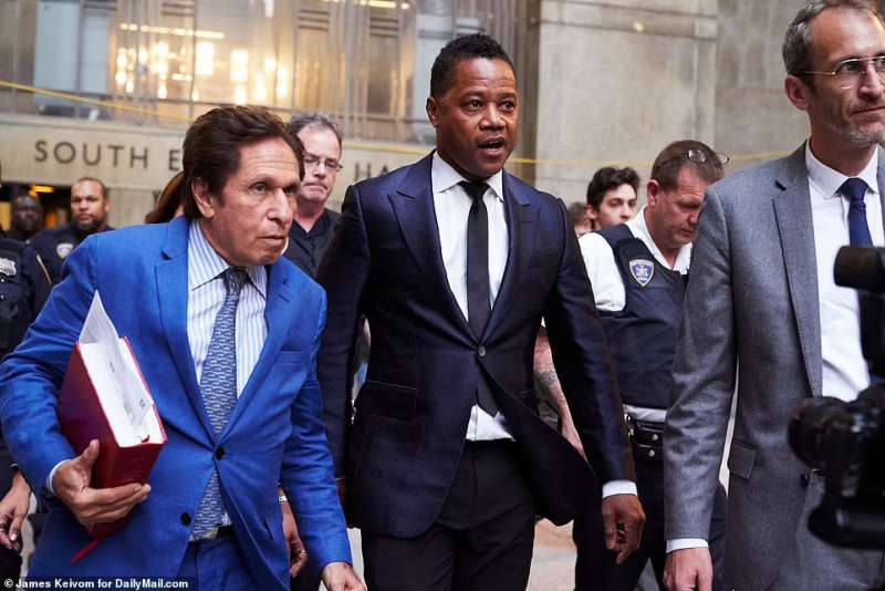 Cuba Gooding Jr. al processo per molestie 6