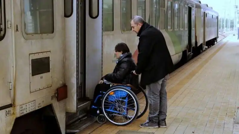 disabile treno 