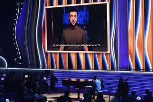 discorso di zelensky ai grammy 2