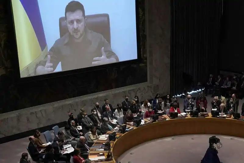 DISCORSO DI ZELENSKY ALL ONU