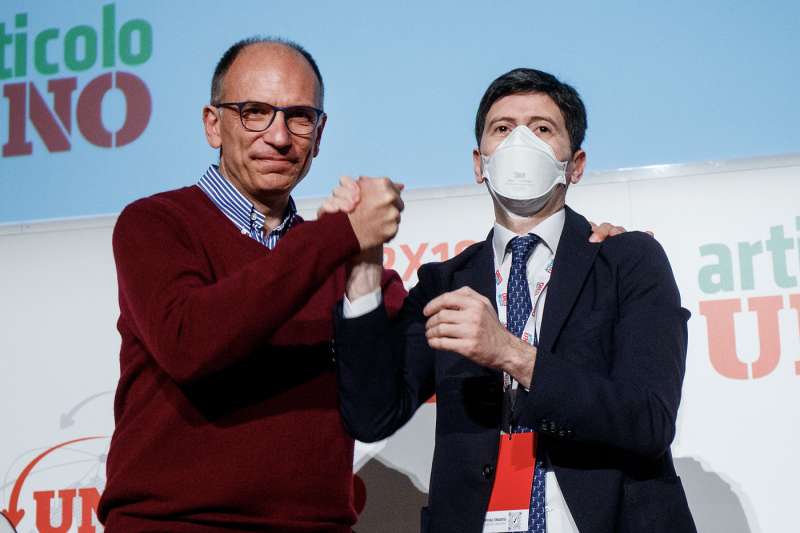 enrico letta roberto speranza 3