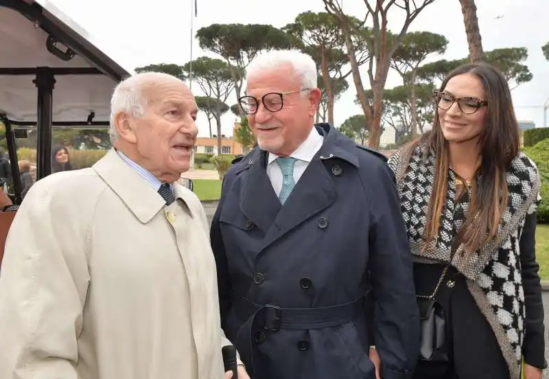 fausto bertinotti  sandro rossetti  emy coivo  foto di bacco