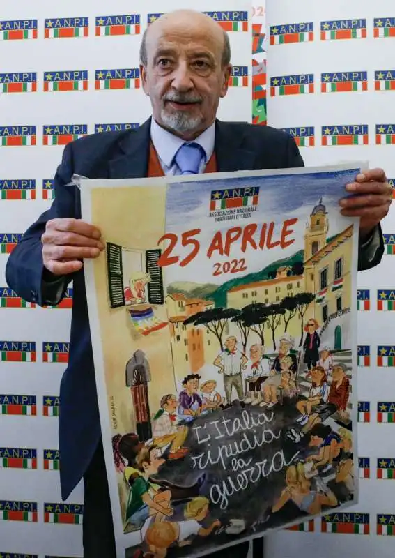 GIANFRANCO PAGLIARULO E IL MANIFESTO DELL ANPI PER IL 25 APRILE 2022