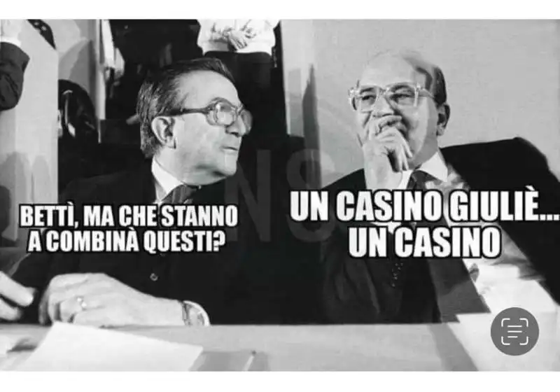 giulio andreotti e bettino craxi