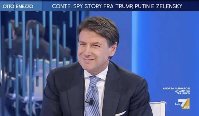 giuseppe conte a otto e mezzo 