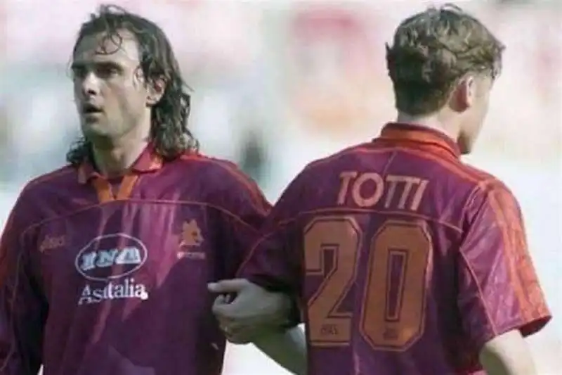 giuseppe giannini francesco totti 1