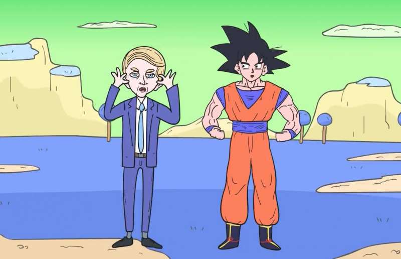 goku diventa pacifista con orsini il video dei cartoni morti 6