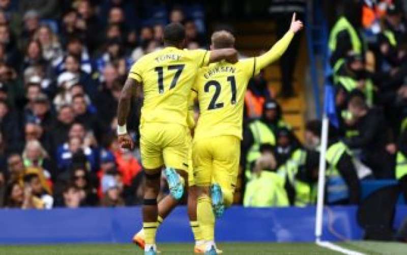 gol di eriksen contro il chelsea