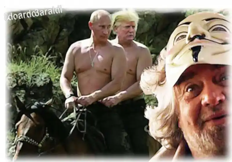 grillo putin trump