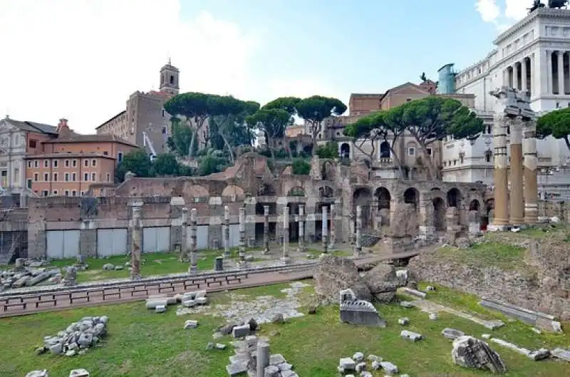 IL FORO DI CESARE  ANTICA ROMA