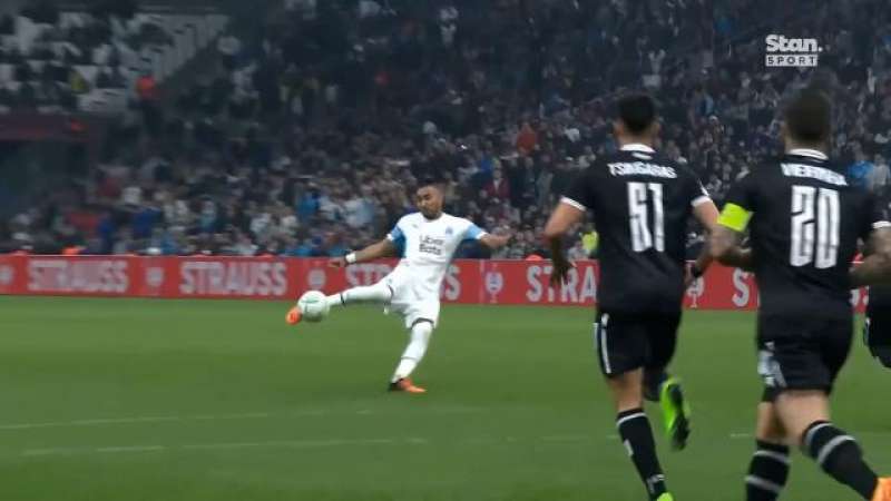 il gol di payet contro il paok salonicco