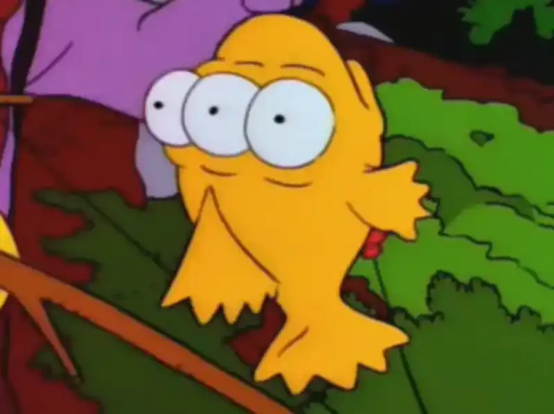 il pesce a tre occhi simpsons