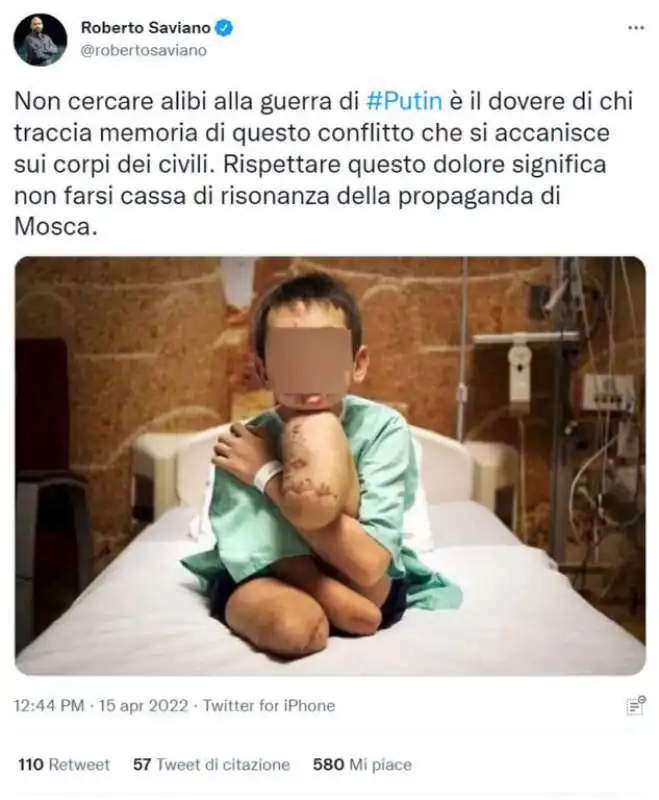 il post di roberto saviano