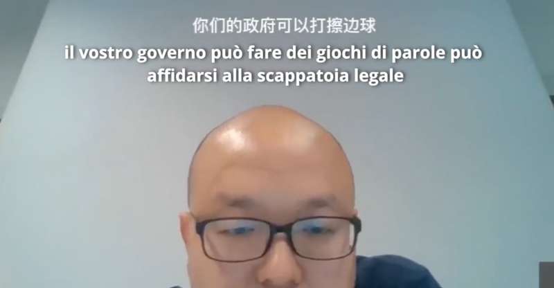 il prof cinese anti taiwan al politecnico di milano 2