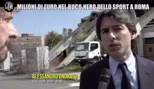 il servizio delle iene sul palazzetto dello sport di viale tiziano 15