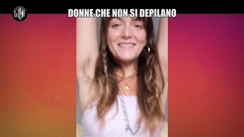 il servizio delle iene sulla depilazione femminile 1