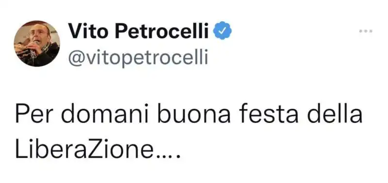 IL TWEET DI PETROCELLI CON LA Z DI PUTIN 